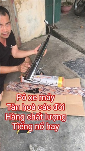 pô xe máy tân hoà tiếng nổ hay hàng chất lượng cao #poxemay#tanhoa#poxemay