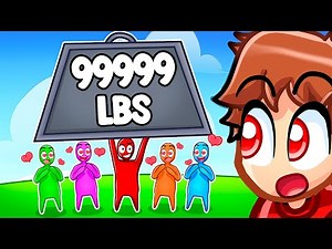 Using 0.0002% of My Strength in Gang Beasts With MY CRAZY FAN GIRLS...