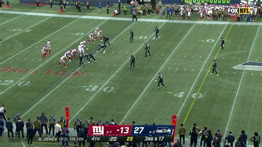 Poona Ford's sack of Daniel Jones finishes win for Seahawks vs. Giants