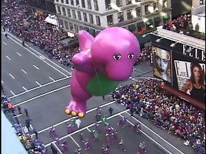 Barney The Dinosaur ‘Killed’ During 1997 Macy’s Thanksgiving Day Parade