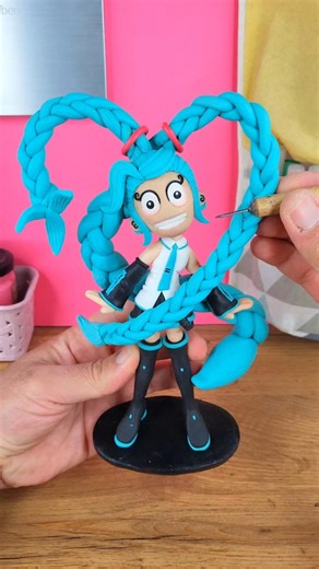 Hatsune Miku + Lily LoveBraids! 💙! 💜! Poppy Playtime Chapter 5! #shorts