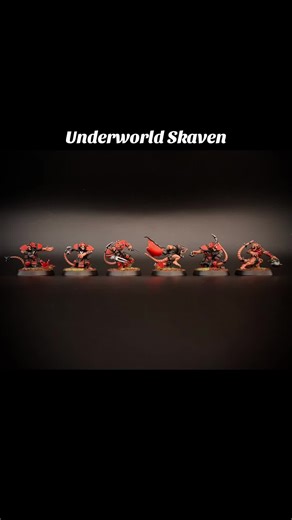Painting the Underworld Skaven Team for Blood Bowl