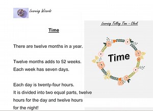Printable Telling Time Clock, Montessori Homeschool Activity (PDF) - Etsy Canada