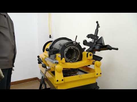 SQ100A Heavy-Duty Pipe Threading Machine Operation Video Demonstration