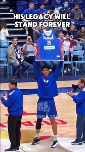 Retired Jersey #25. Salamat Japeth Aguilar