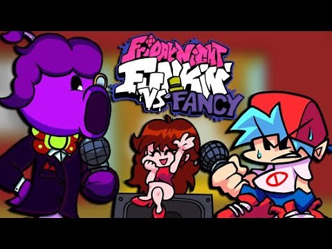 Friday Night Funkin' - V.S Fancy Peashooter FULL WEEK (Plants VS Zombies/FNF MOD)