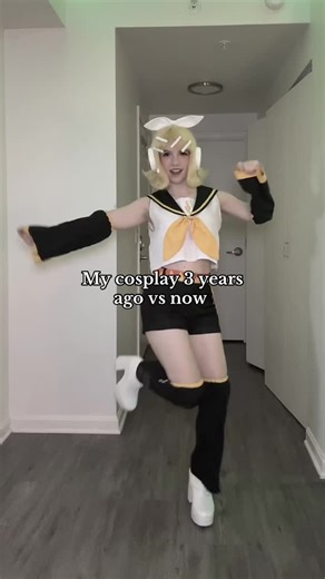 Deanna ☆〜（ゝ。∂） | Can you guess which one is which? 🤔 I made headphones for her! #cosplay #cosplayer #rincosplay #vocaloidcosplay #cosplaygirl | Instagram