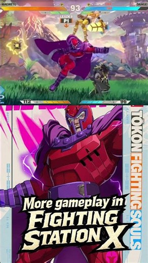 Magneto Gameplay Marvel Tokon Fighting Souls EPIC 005 #shorts #marveltokon
