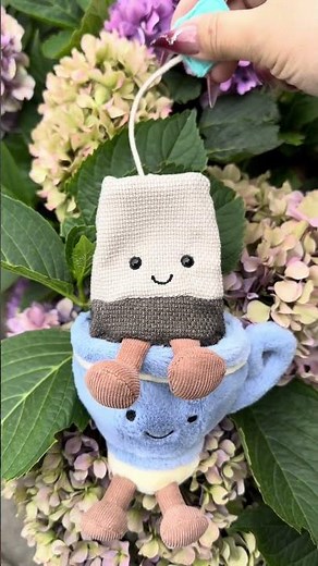Time For Some Tea With My New Jellycat Steepy Tea Bag #jellycat #jellycats #uktoys