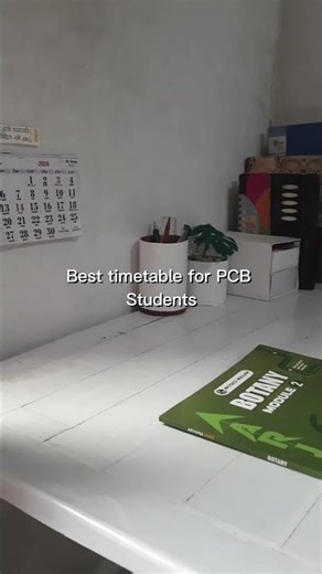 Best timetable for PCB students📚 #class11 #study #neet #pcb