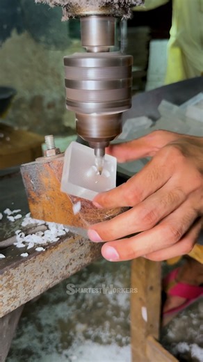 Smartest Workers | How Curtain Rod End Caps are Made | Instagram