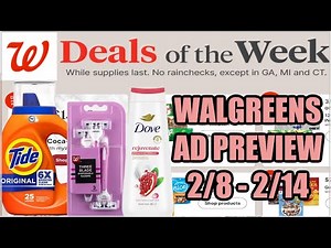 WALGREENS AD PREVIEW (2/8 - 2/14)
