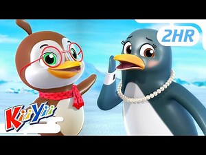 Five Little Penguins + More | Best of KiiYii Songs | ABC and 123 | Nursery Rhymes & Kids Songs