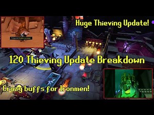 RS3 Upcoming 120 Thieving Update Breakdown!