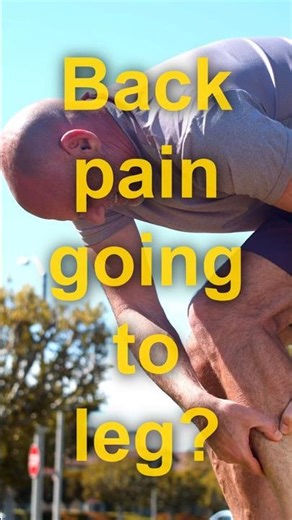 Sciatica Explained in 40 Seconds | Sciatic Nerve Compression Animation