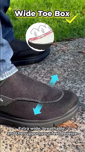 Diabetic Shoes for Men (Up to 6E) — EasyTop Wings V2