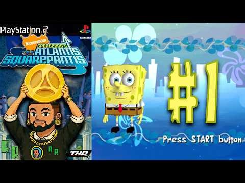 Spongebob's Atlantis Squarepantis (PS2) FULL GAME #spongebob #ps2