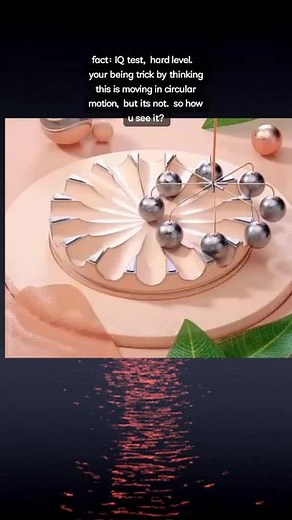 Challenging Optical Illusion Circles IQ Test