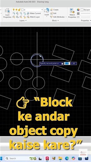 AutoCAD Tips #4 | Copy Nested Objects Command Tutorial