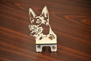 German Shepherd Dog Phone Stand - Cell Phone Holder Laser Cutting Files SVG/DXF - Phone Desk Holder Laser Cut Files - Lightburn and CNC - Etsy