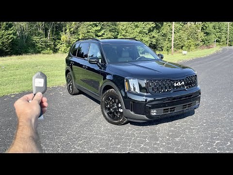 2024 Kia Telluride SX Prestige X PRO: Start Up, Test Drive, Walkaround, POV and Review