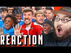 MrBeast 50 YouTubers Fight For $1,000,000 - MrBeast YouTuber Challenge REACTION!!!