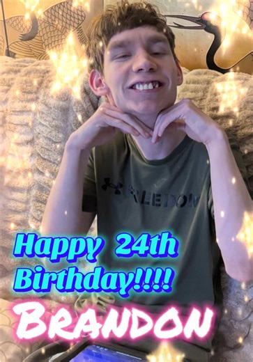 Howdy Ranch Fam! 🩵💙🩵 Help me wish our nephew a very happy birthday. Happy 24th Brandon!!! We love you dearly!!! 🎂 #howdy #happybirthday #24 #brandon #loveyou @Brando