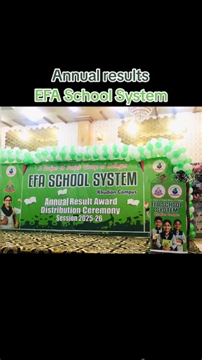 EFA School System Annual Results Overview