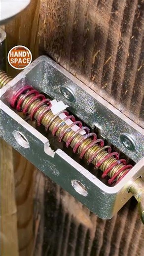 Homemade Gate Latch! Spring Powered Lock Hack!