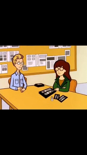 Te has hecho un buen amigo ... ☺️ | Daria, Mundo Enfermo y Triste
