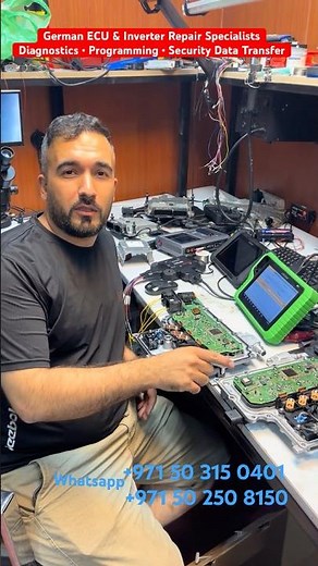 Mercedes-Benz inverter repair & advanced diagnostics🧠 Advanced ECU programming & software solutions
