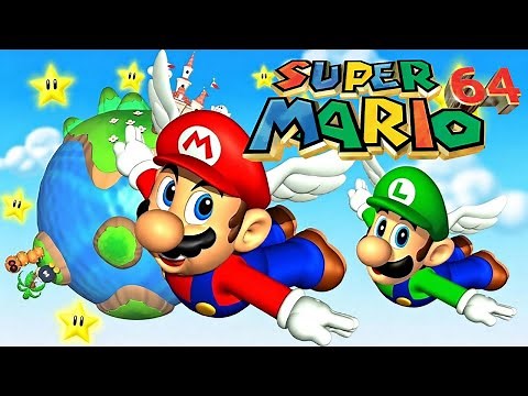Super Mario 64 2-Player Full Game (100%)