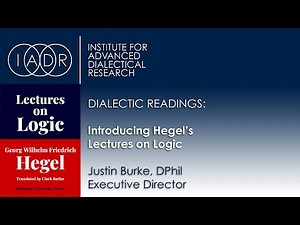 Introducing Hegel's Lectures on Logic