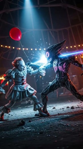 pennywise vs Rome and alien