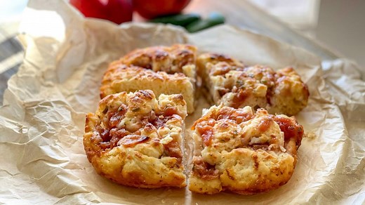 Butter swim biscuits with peach jalapeno jam recipe