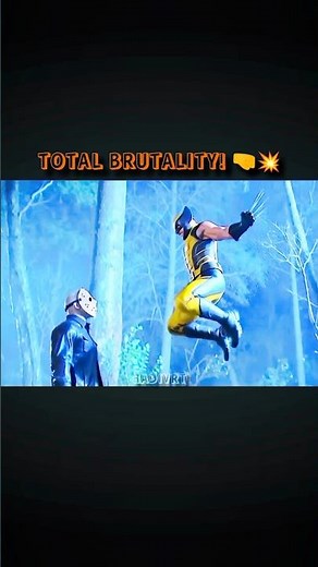 Wolverine vs Jason Voorhees: Adamantium vs Cursed Steel! ⚔️💀 #Wolverine #JasonVoorhees #Shorts