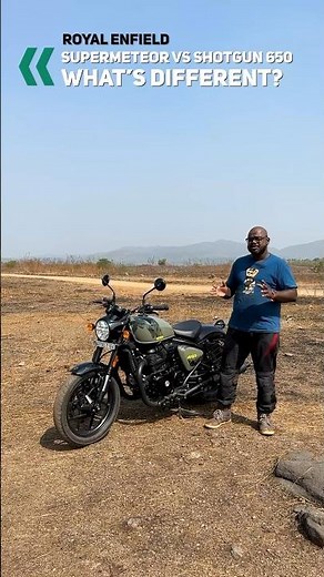 Royal Enfield Shotgun 650 vs Super Meteor 650!