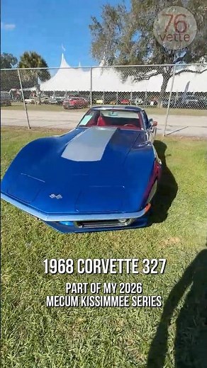 1968 C3 Corvette 327 Custom @ Mecum