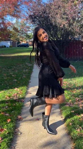 Pari Agrawala | I’m absolutely in love with these boots 🤩 These leather boots are officially my personality for the rest of winter. The fit? Snatched. The... | Instagram