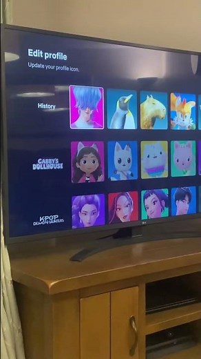 How to change a netflix profile