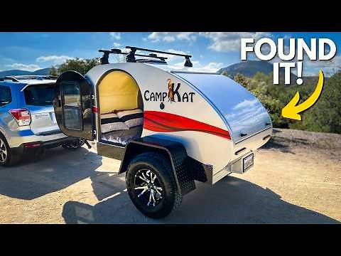 You DON'T Need all That! Tour of the Most Basic Fiberglass Trailer