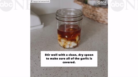 How to make fermented garlic in honey for cold season