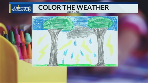Color the weather: Luke Cook
