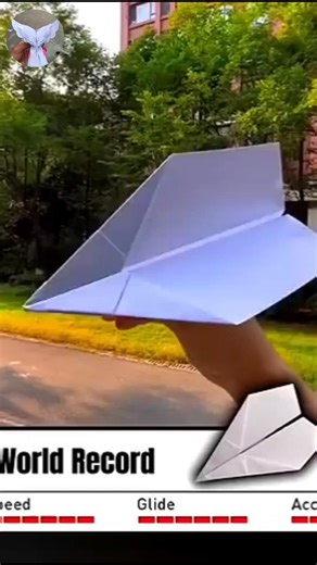 Easy Return Boomerang Airplane Tutorial 🤗🪃✈️ , Paper Plane That ComesBack #craft #shorts #paper