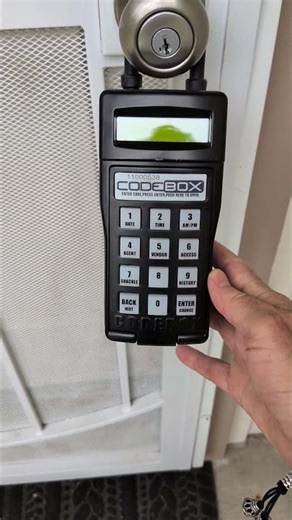 How to access a Village Property Management CodeBox