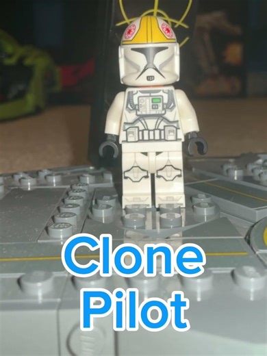 Lego Star Wars Clone Trooper Pilot Minifigure