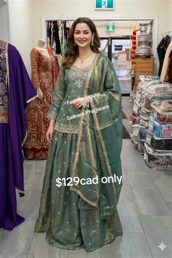 In Edmonton Store.. #satnamphagwara #fashionhouseedmonton #fashion_house_edmonton #boutiquestyle #longshirtlehnga