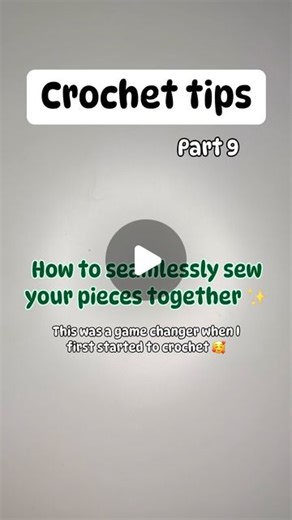 Didi | Tell me if you’re going to try this, or if you have a different way to sew your crochet pieces together 😊 When I first learned how to... | Instagram