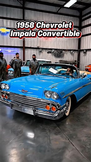 1958 Chevrolet Impala Convertible – Classic Open-Top Royalty