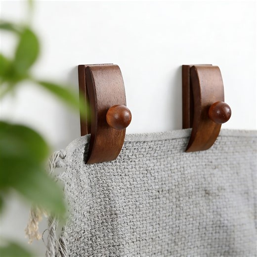 Custom Wooden Quilt Hangers With Clips,walnut Wall Tapestry&rug Display,wood Clamp Holder,wall Decor,boho Home Decor,new Home Gifts for Her - Etsy